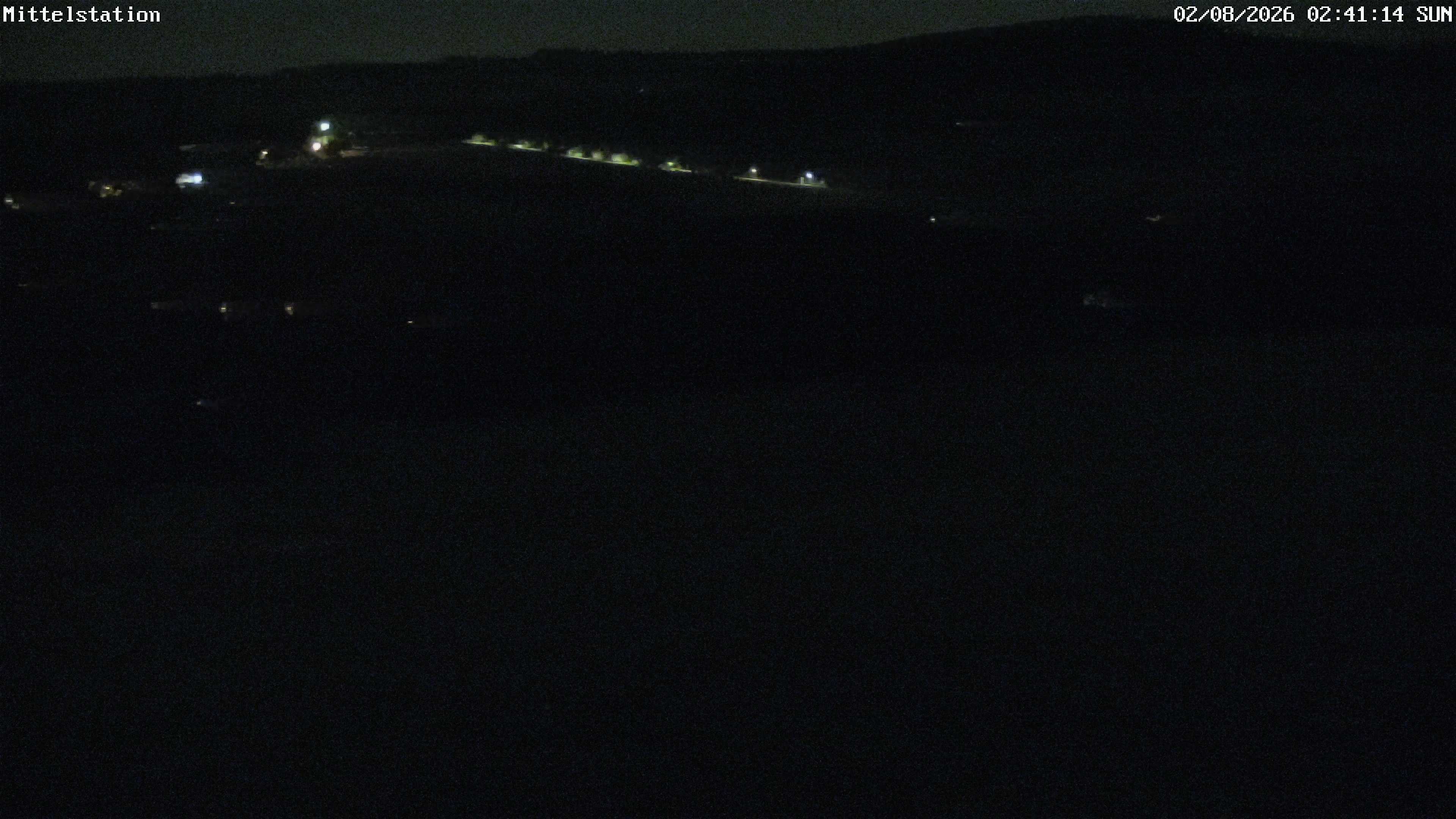 Archived image Webcam Lössnitz: Lift Middle Station