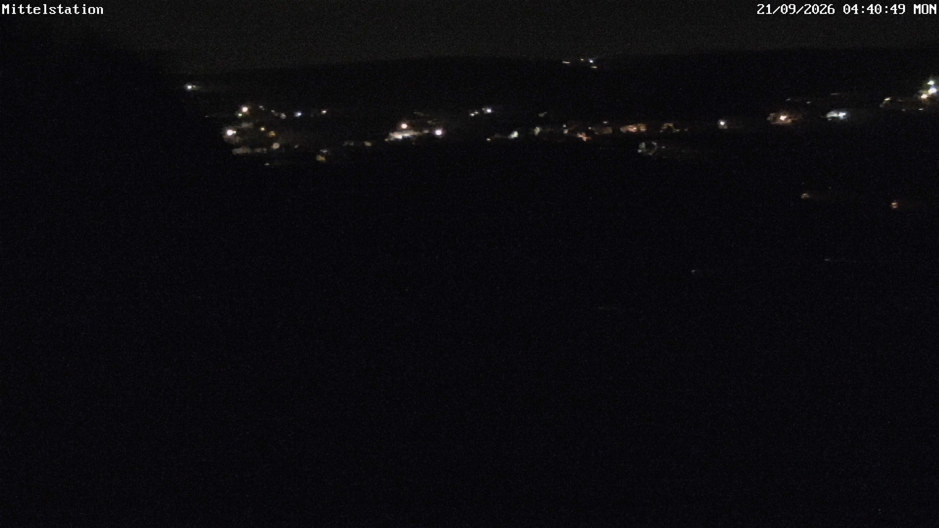 Archiv Foto Webcam Lössnitz: Skilift Mittelstation