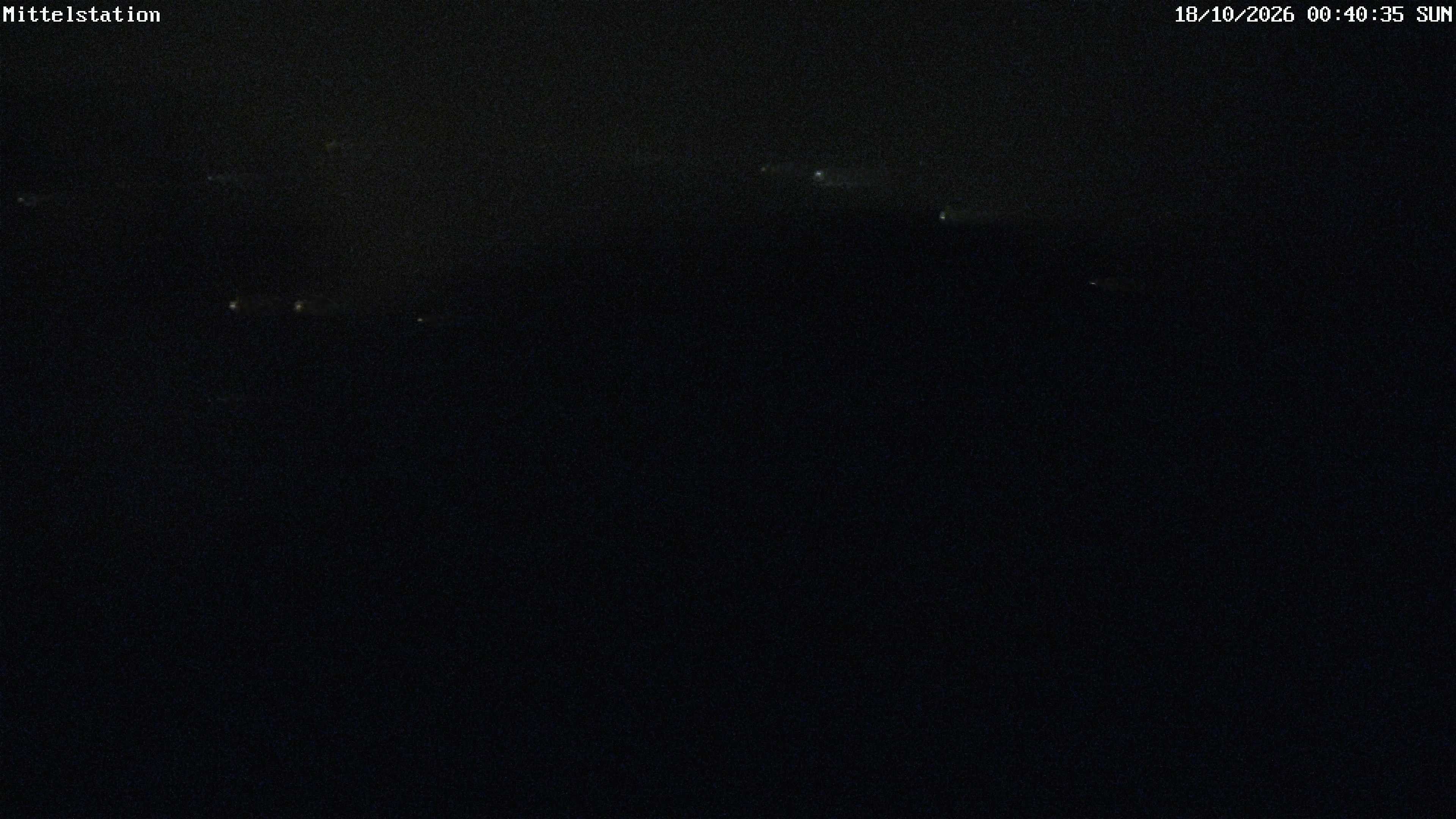 Archiv Foto Webcam Lössnitz: Skilift Mittelstation