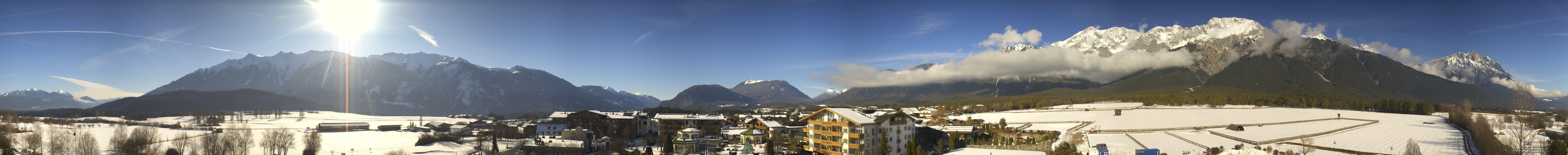 Archived image Webcam Alpenresort Schwarz at Mieming Plateau