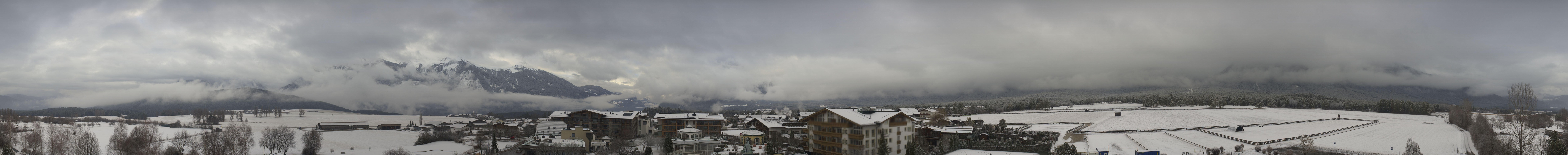 Archiv Foto Webcam Alpenresort Schwarz: Mieminger Plateau