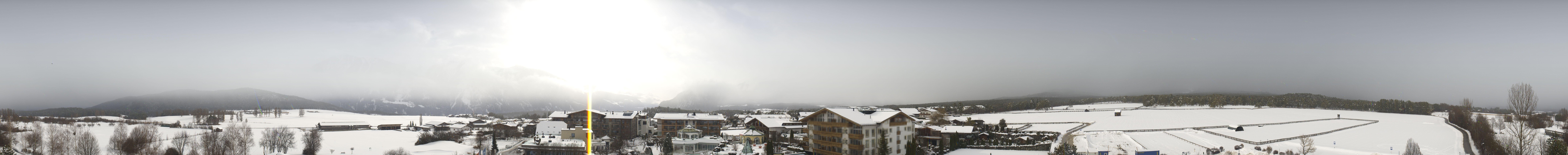 Archiv Foto Webcam Alpenresort Schwarz: Mieminger Plateau