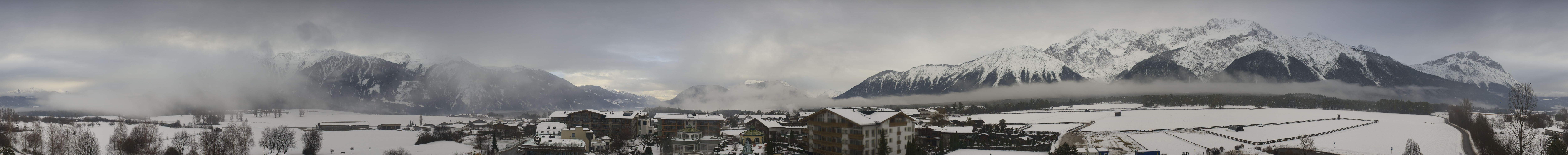 Archiv Foto Webcam Alpenresort Schwarz: Mieminger Plateau