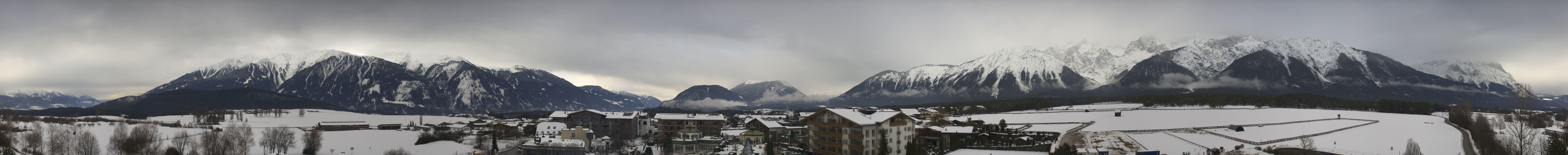 Archiv Foto Webcam Alpenresort Schwarz: Mieminger Plateau