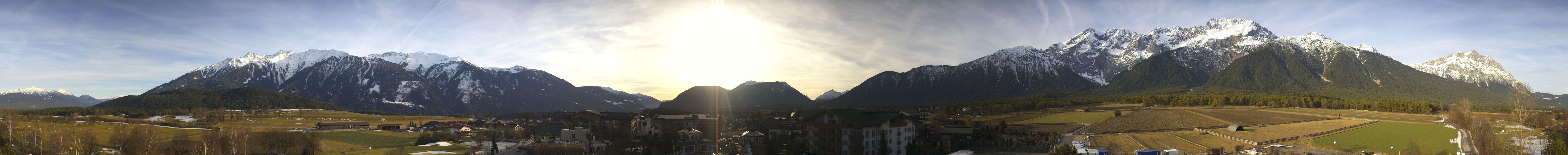 Archived image Webcam Alpenresort Schwarz at Mieming Plateau