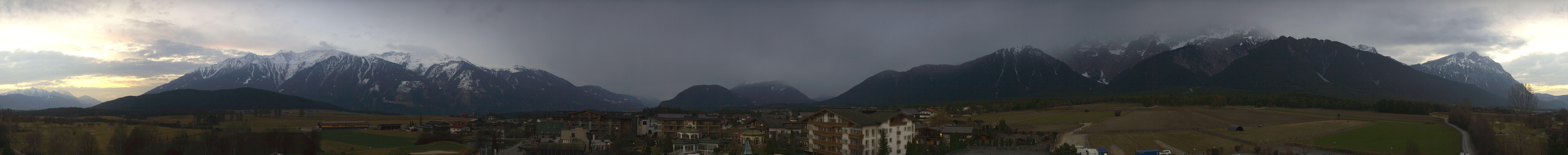 Archiv Foto Webcam Alpenresort Schwarz: Mieminger Plateau