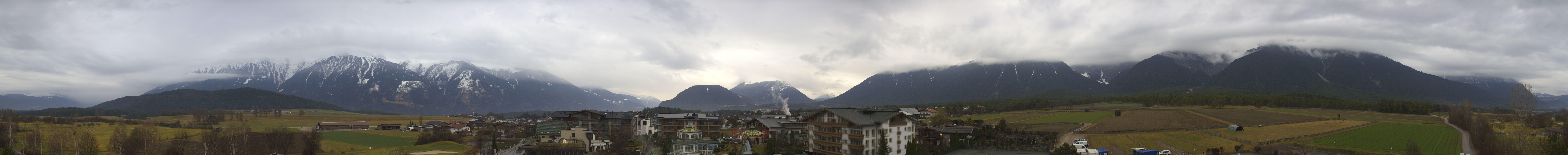 Archiv Foto Webcam Alpenresort Schwarz: Mieminger Plateau