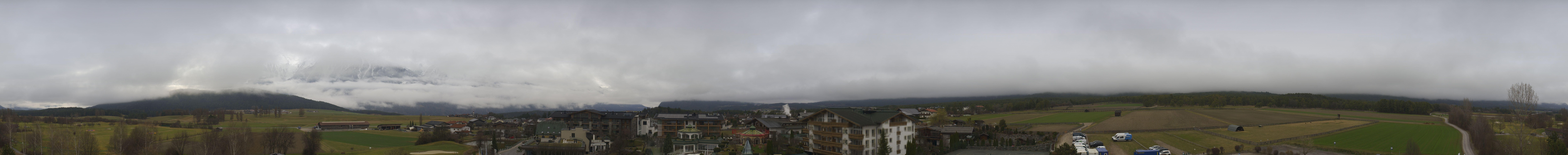 Archiv Foto Webcam Alpenresort Schwarz: Mieminger Plateau