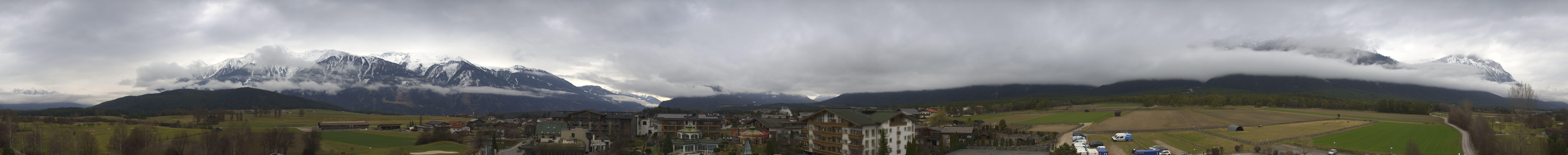 Archiv Foto Webcam Alpenresort Schwarz: Mieminger Plateau