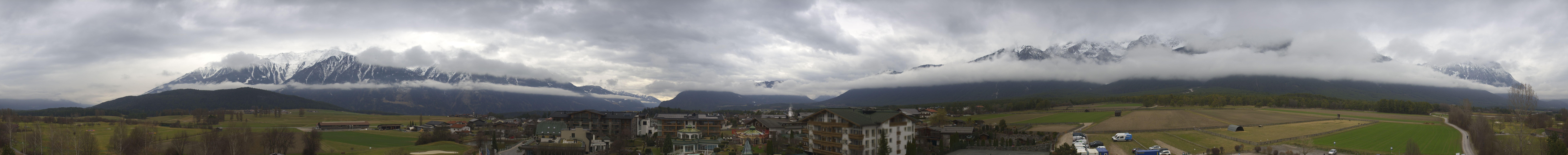 Archiv Foto Webcam Alpenresort Schwarz: Mieminger Plateau