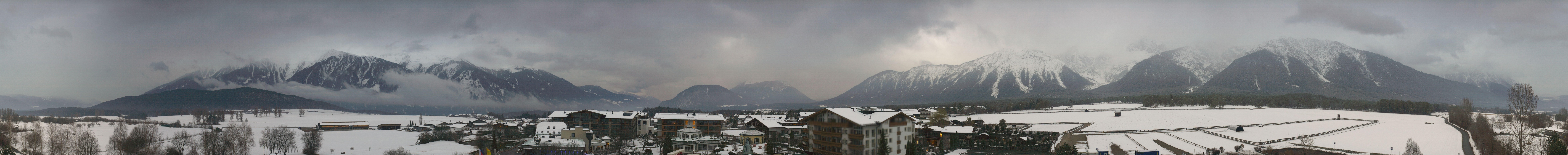 Archiv Foto Webcam Alpenresort Schwarz: Mieminger Plateau