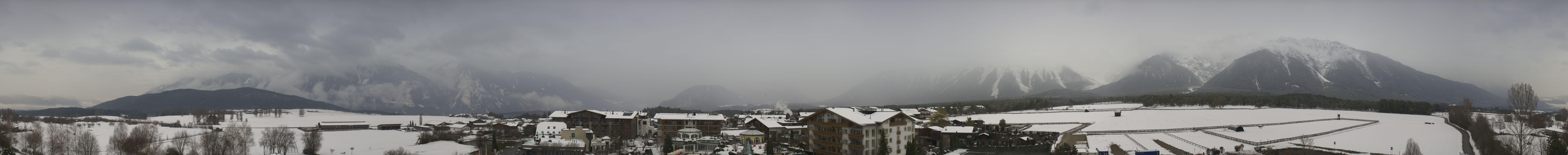 Archiv Foto Webcam Alpenresort Schwarz: Mieminger Plateau