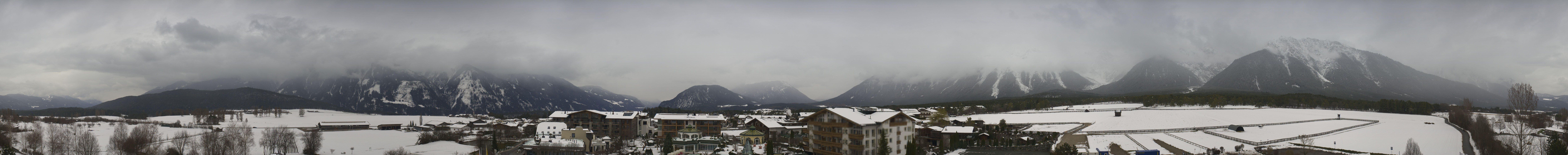 Archiv Foto Webcam Alpenresort Schwarz: Mieminger Plateau