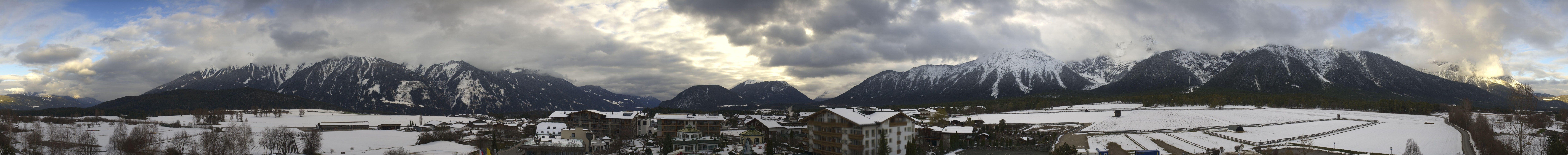 Archiv Foto Webcam Alpenresort Schwarz: Mieminger Plateau