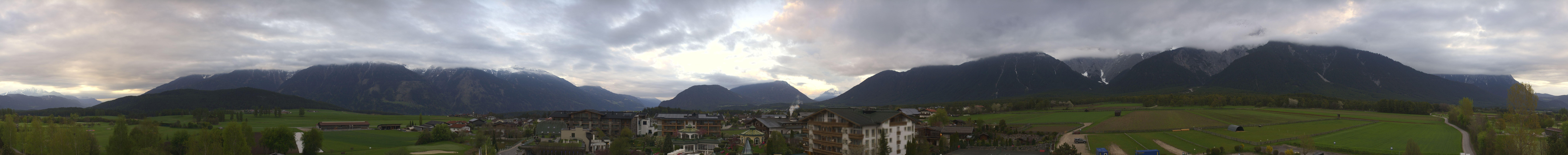 Archiv Foto Webcam Alpenresort Schwarz: Mieminger Plateau