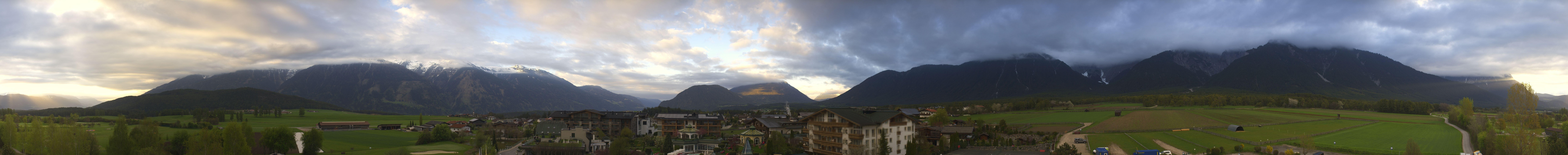 Archiv Foto Webcam Alpenresort Schwarz: Mieminger Plateau