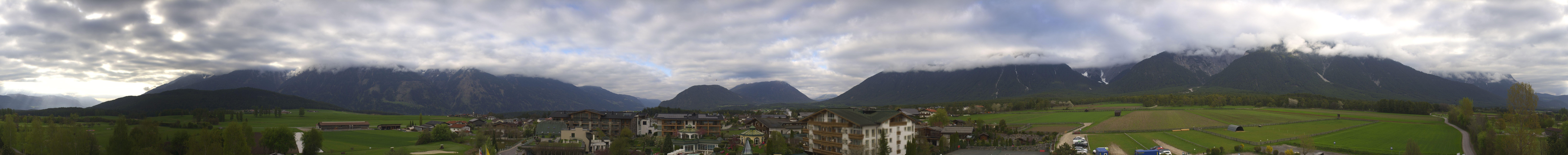 Archiv Foto Webcam Alpenresort Schwarz: Mieminger Plateau