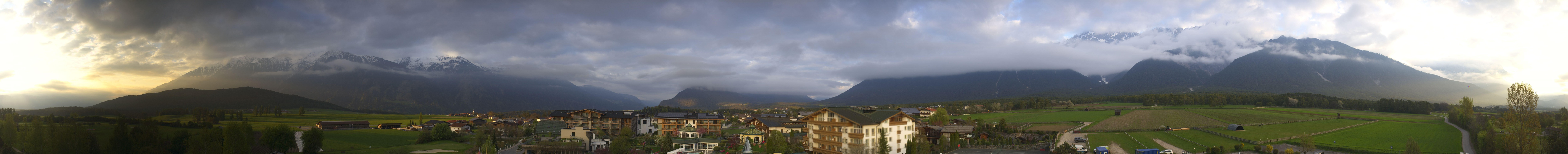 Archived image Webcam Alpenresort Schwarz at Mieming Plateau