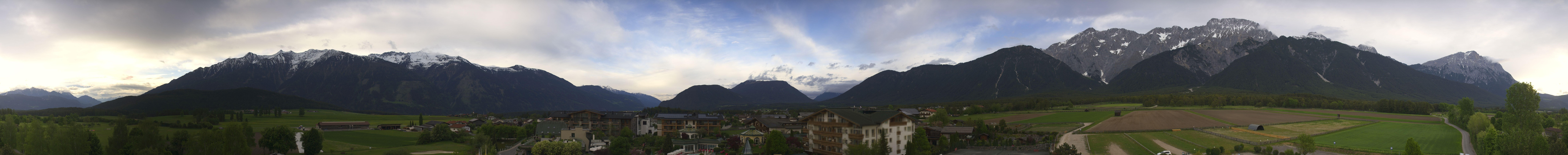 Archived image Webcam Alpenresort Schwarz at Mieming Plateau