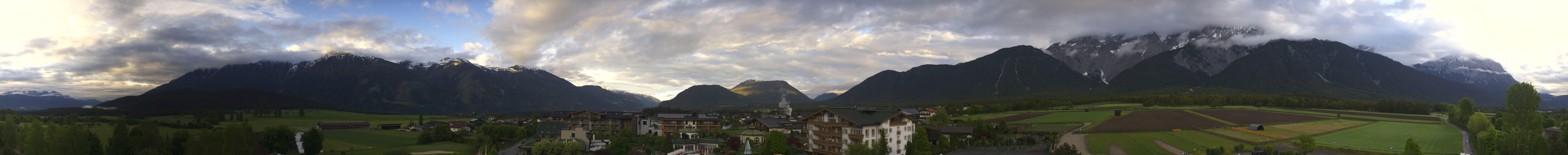 Archived image Webcam Alpenresort Schwarz at Mieming Plateau