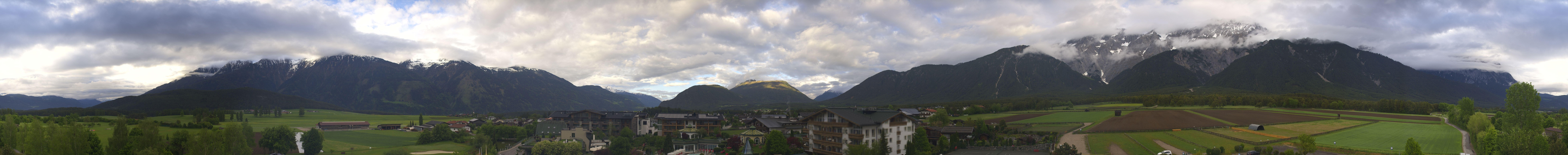 Archived image Webcam Alpenresort Schwarz at Mieming Plateau
