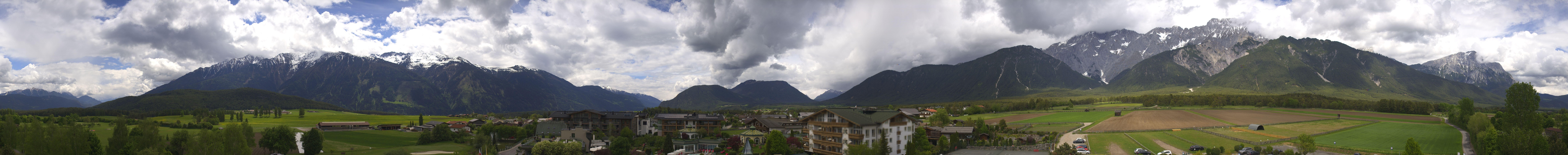 Archived image Webcam Alpenresort Schwarz at Mieming Plateau