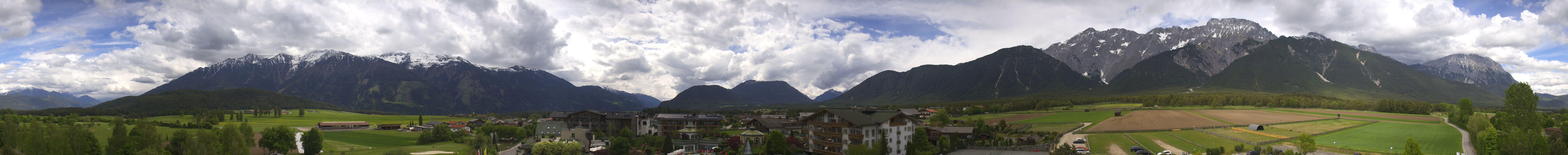 Archived image Webcam Alpenresort Schwarz at Mieming Plateau