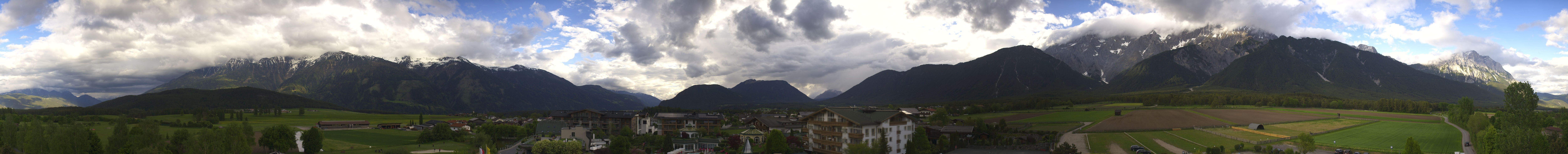 Archived image Webcam Alpenresort Schwarz at Mieming Plateau