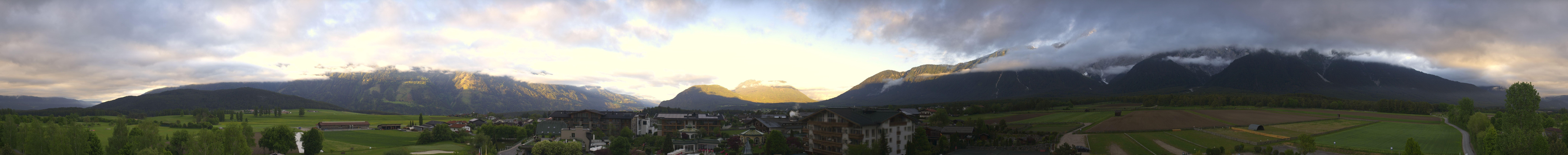 Archiv Foto Webcam Alpenresort Schwarz: Mieminger Plateau