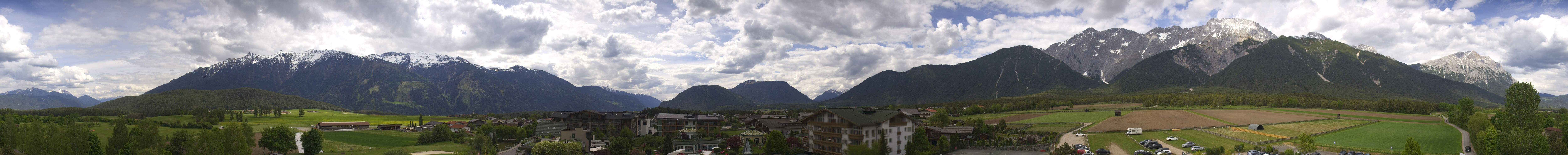 Archiv Foto Webcam Alpenresort Schwarz: Mieminger Plateau