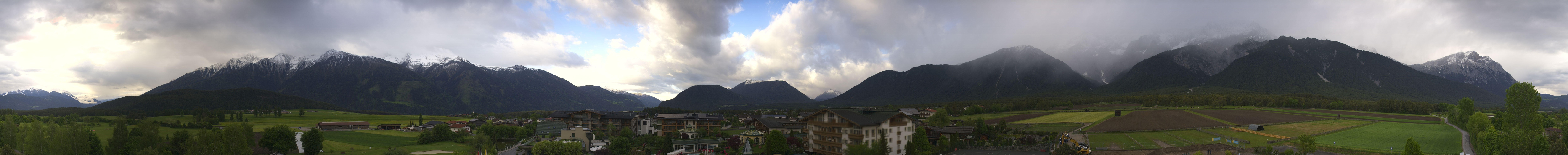 Archiv Foto Webcam Alpenresort Schwarz: Mieminger Plateau