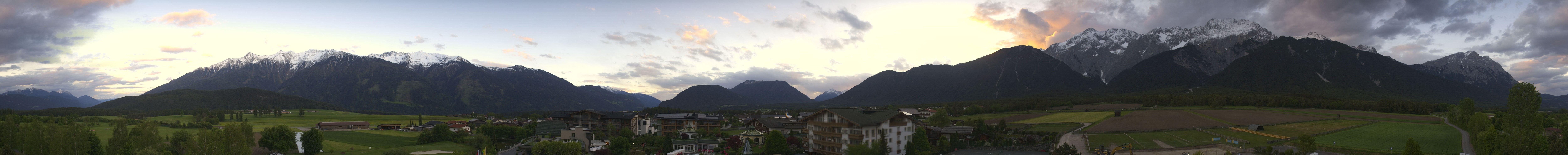 Archiv Foto Webcam Alpenresort Schwarz: Mieminger Plateau