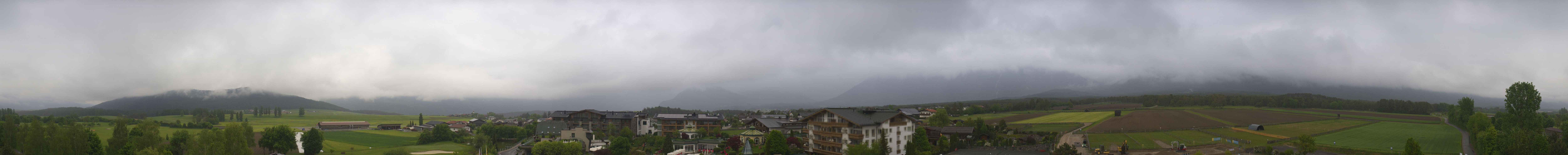 Archiv Foto Webcam Alpenresort Schwarz: Mieminger Plateau