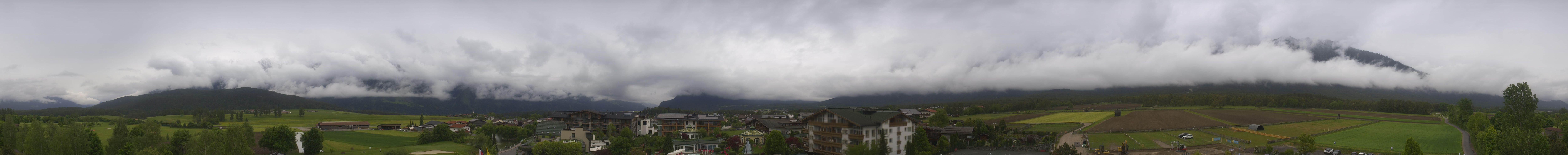 Archiv Foto Webcam Alpenresort Schwarz: Mieminger Plateau