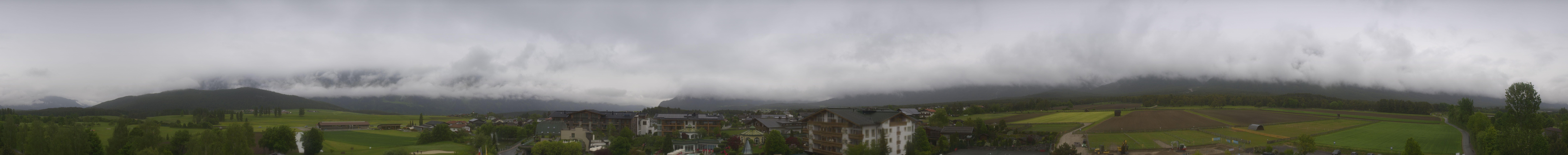 Archiv Foto Webcam Alpenresort Schwarz: Mieminger Plateau