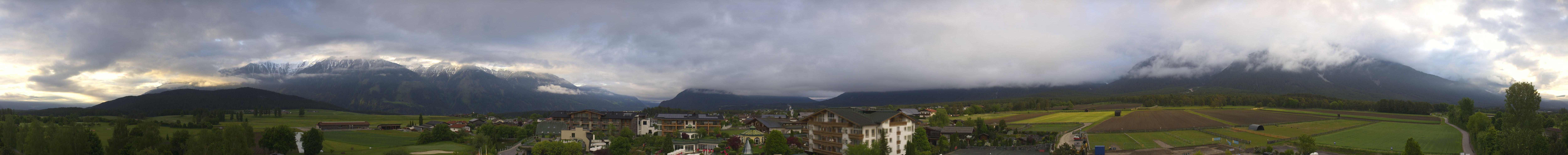 Archiv Foto Webcam Alpenresort Schwarz: Mieminger Plateau