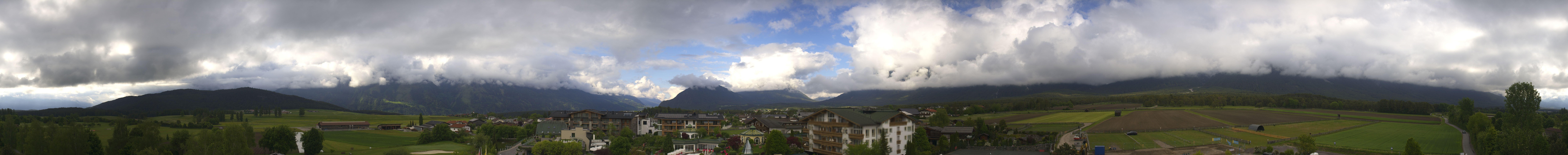 Archiv Foto Webcam Alpenresort Schwarz: Mieminger Plateau