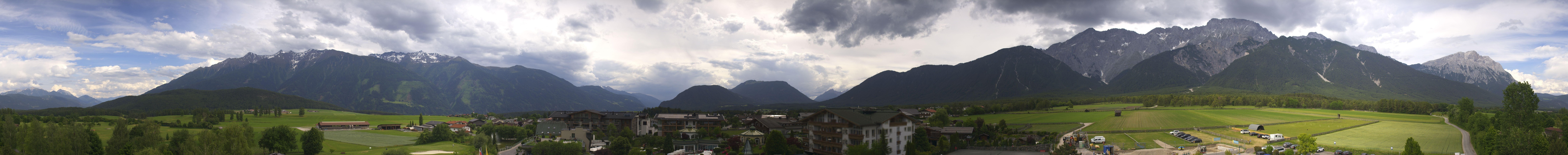 Archived image Webcam Alpenresort Schwarz at Mieming Plateau