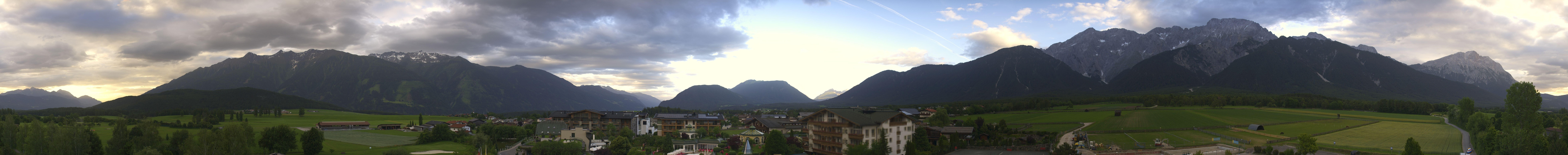 Archived image Webcam Alpenresort Schwarz at Mieming Plateau