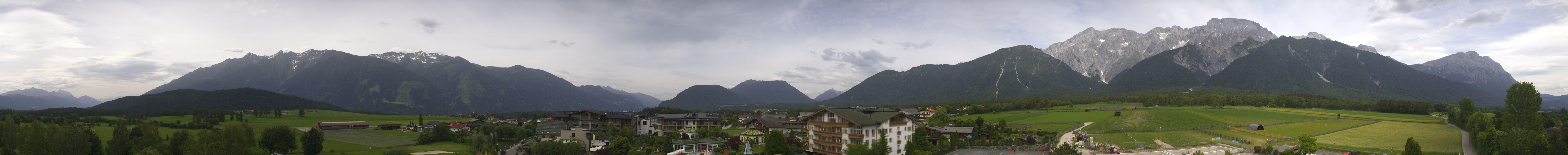 Archived image Webcam Alpenresort Schwarz at Mieming Plateau