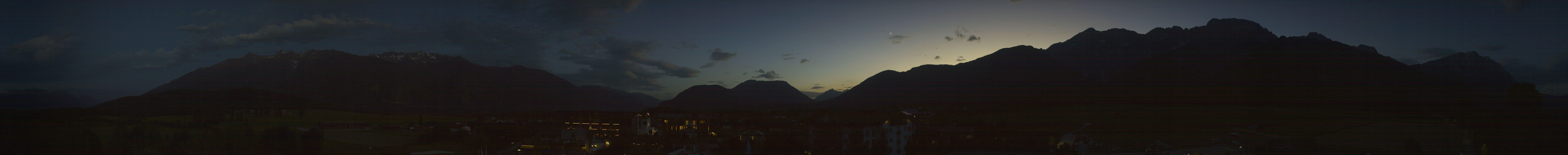 Archiv Foto Webcam Alpenresort Schwarz: Mieminger Plateau