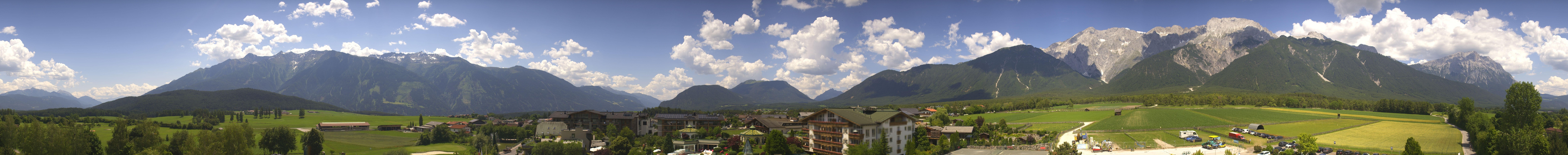 Archived image Webcam Alpenresort Schwarz at Mieming Plateau