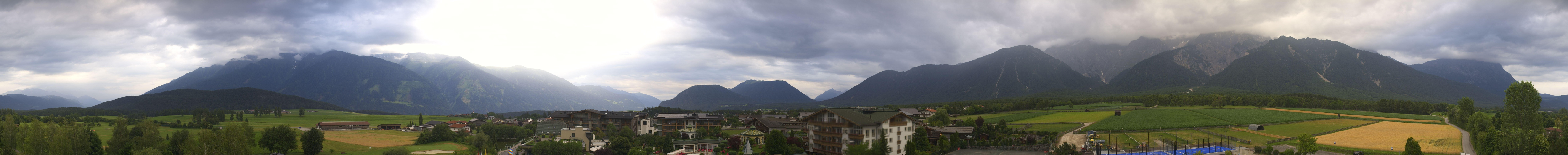 Archiv Foto Webcam Alpenresort Schwarz: Mieminger Plateau