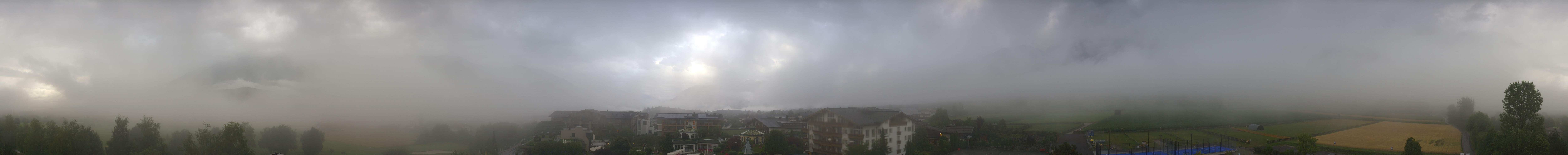 Archiv Foto Webcam Alpenresort Schwarz: Mieminger Plateau