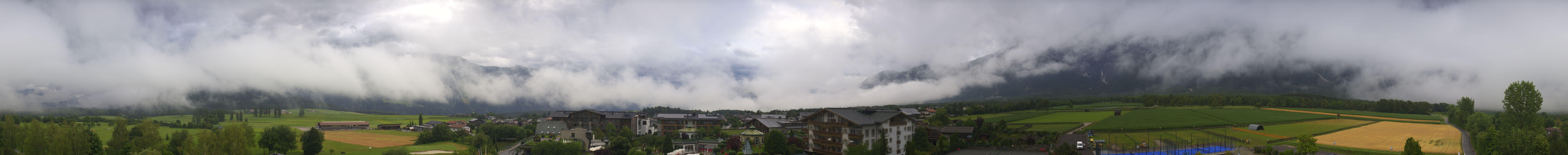 Archiv Foto Webcam Alpenresort Schwarz: Mieminger Plateau