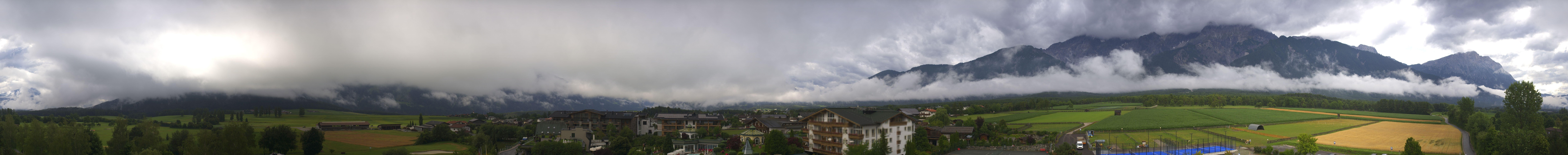 Archiv Foto Webcam Alpenresort Schwarz: Mieminger Plateau