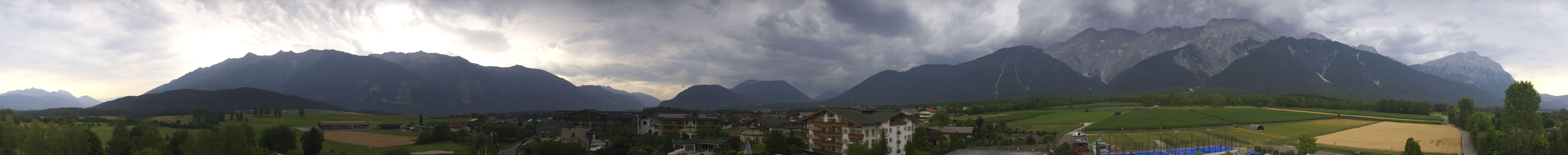 Archived image Webcam Alpenresort Schwarz at Mieming Plateau