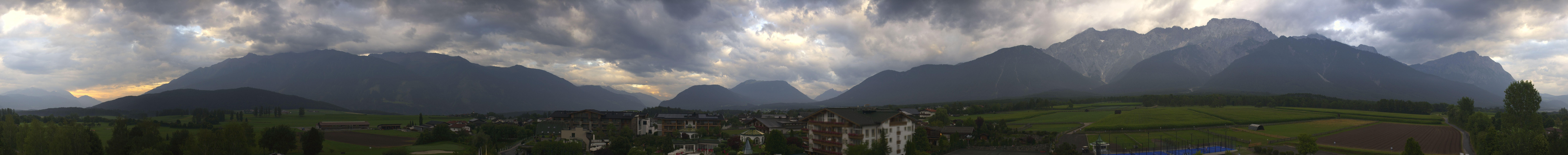 Archiv Foto Webcam Alpenresort Schwarz: Mieminger Plateau