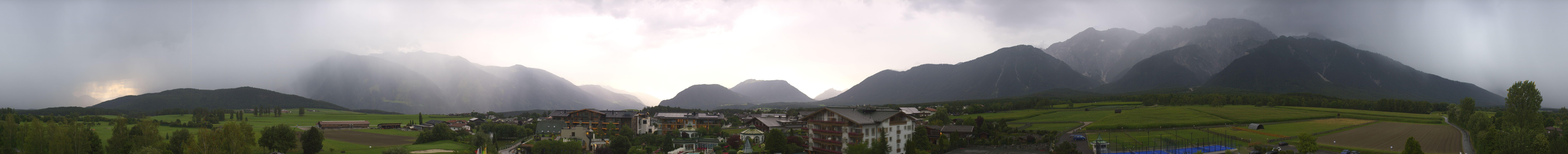 Archiv Foto Webcam Alpenresort Schwarz: Mieminger Plateau