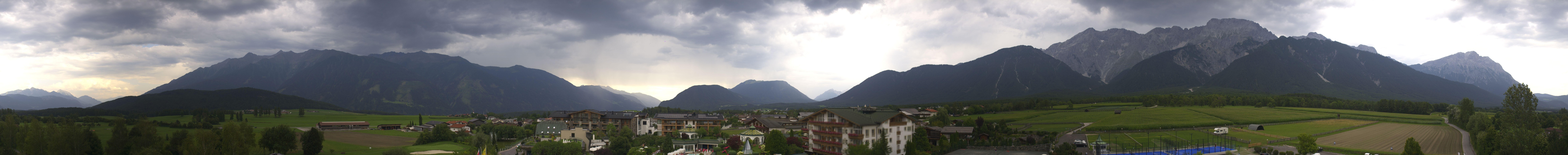 Archiv Foto Webcam Alpenresort Schwarz: Mieminger Plateau